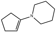 1-(1-环戊烯基)哌啶, 1614-92-2, 结构式