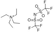 双三氟甲烷磺酰亚胺 四乙基铵盐, 161401-26-9, 结构式