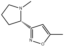 Isoxazole, 5-methyl-3-(1-methyl-2-pyrrolidinyl)-, (S)- (9CI)|