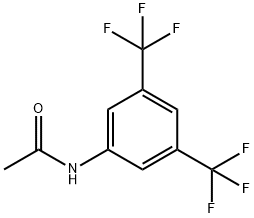 3',5'-ビス(トリフルオロメチル)アセトアニリド 化学構造式