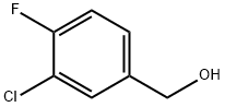 3-クロロ-4-フルオロベンジルアルコール 化学構造式