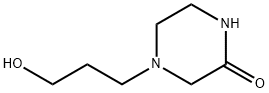 Piperazinone, 4-(3-hydroxypropyl)- (9CI) Struktur