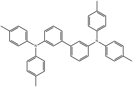 3,3'-ビス[ジ(p-トリル)アミノ]ビフェニル 化学構造式
