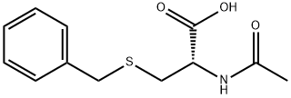 N-乙酰基-S-苄基-D-半胱氨酸 结构式