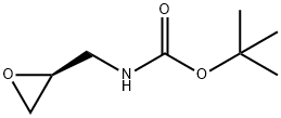 (S)-1-(TERT-BUTOXYCARBONYL)-2,3-OXIRANYLMETHYLAMINE Structure