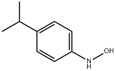 Benzenamine, N-hydroxy-4-(1-methylethyl)- (9CI) Structure