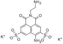 LUCIFER YELLOW ETHYLENEDIAMINE Structure