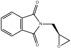 (S)-N-グリシジルフタルイミド 化学構造式