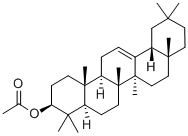 [(3S,4aS,6aR,6bS,8aR,12aR,14aS,14bS)-4,4,6a,6b,8a,11,11,14b-octamethyl -1,2,3,4a,5,6,7,8,9,10,12,12a,14,14a-tetradecahydropicen-3-yl] acetate Struktur