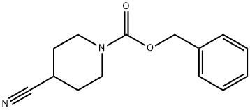 1-N-Cbz-4-氰基哌啶 结构式