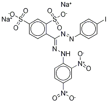 4-[1-(4-IODOPHENYL)-5-(2,4-DINITROPHENYL)-FORMAZ-3-YL]-1,3-BENZENE DISULFONATE, DISODIUM SALT, 161617-44-3, 结构式