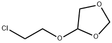 1,3-Dioxolane,  4-(2-chloroethoxy)- Structure
