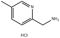 (5-メチルピリジン-2-イル)メタンアミン塩酸塩 化学構造式
