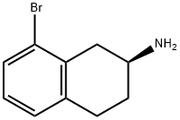 (S)-8-BROMO-2-AMINOTETRALIN Structure