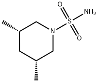 1-Piperidinesulfonamide,3,5-dimethyl-,cis-(8CI) Structure