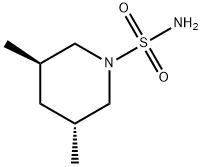 1-Piperidinesulfonamide,3,5-dimethyl-,trans-(8CI) Structure