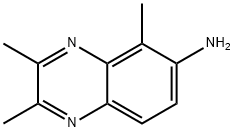 6-Quinoxalinamine,2,3,5-trimethyl-(9CI) Struktur