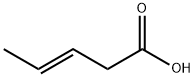 3-戊烯酸, 1617-32-9, 结构式
