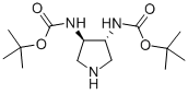 161723-00-8 TRANS TERT-BUTYL 3,4-DIAMINOPYRROLIDINE-1-CARBOXYLATE