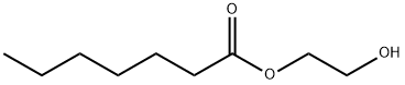 Heptanoic acid 2-hydroxyethyl ester 结构式