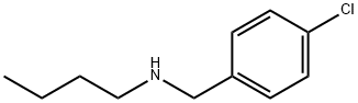 N-(4-クロロベンジル)ブタン-1-アミン 化学構造式