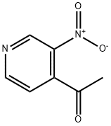1-(3-NITRO-4-PYRIDINYL)-ETHANONE Struktur