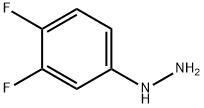 3,4-DIFLUOROPHENYLHYDRAZINE Structure