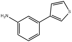3-THIEN-3-YLANILINE Struktur