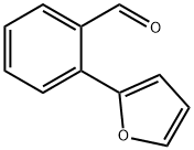 2-(2-フリル)ベンズアルデヒド 化学構造式