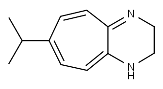 1H-Cycloheptapyrazine,2,3-dihydro-7-(1-methylethyl)-(9CI) Structure