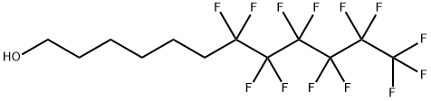 6-全氟己基己醇,161981-35-7,结构式