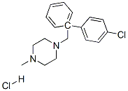 盐酸氯环嗪, 1620-21-9, 结构式