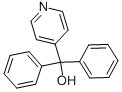 α,α-ジフェニル-4-ピリジルメタノール 化学構造式