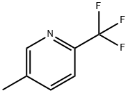 5-メチル-2-(トリフルオロメチル)ピリジン 化学構造式