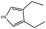 3,4-二乙基吡咯, 16200-52-5, 结构式