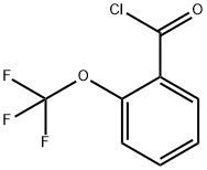 2-(TRIFLUOROMETHOXY)BENZOYL CHLORIDE Structure