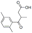 3-(2,5-Dimethylbenzoyl)butyric acid Structure