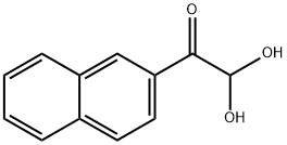 2-ナフチルグリオキサール HYDRATE 化学構造式