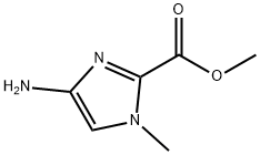 4 -氨基- 1 -甲基- 1H-咪唑2 -羧酸甲酯, 162085-97-4, 结构式