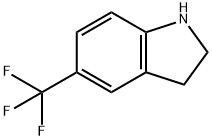5-Trifluoromethylindoline Struktur