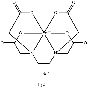 ETHYLENEDIAMINETETRAACETIC ACID Structure