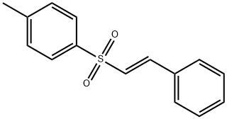 1-methyl-4-[(E)-2-phenylethenyl]sulfonyl-benzene Structure