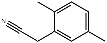 2,5-Dimethylphenylacetonitrile Struktur