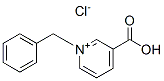 1-benzyl-3-carboxypyridinium chloride Structure
