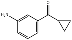 3-氨基苯基环丙基甲酮, 162174-75-6, 结构式