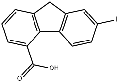 7-碘-9H-芴-4-羧酸,16218-33-0,结构式