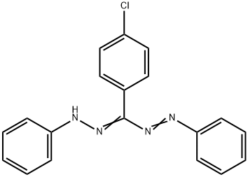 1,5-二苯基-3-(4-氯苯基)甲,1622-15-7,结构式