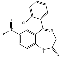 Clonazepam Struktur