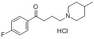 1-[3-(对氟苯甲酰基)丙基]-4-甲基哌嗪氯化物, 1622-79-3, 结构式