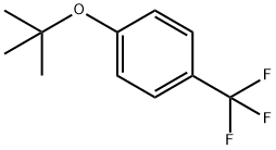 1-(叔丁氧基)-4-三氟甲苯 结构式